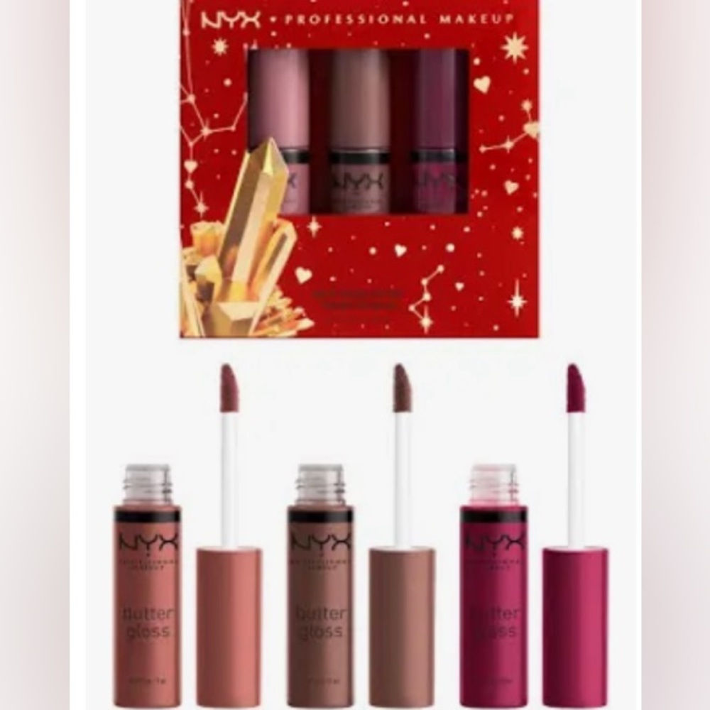 NYX butter gloss trio